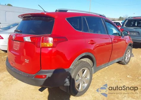 2015 Toyota Rav4 Xle z USA, uszkodzony, nr VIN 2T3RFREV1FW242363